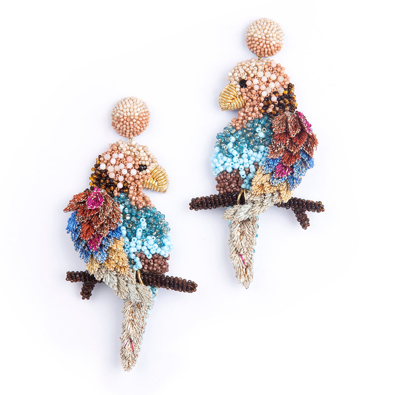 Macaw Tropical Earrings